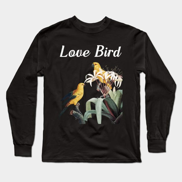 Love Bird Limited Long Sleeve T-Shirt by Aspita